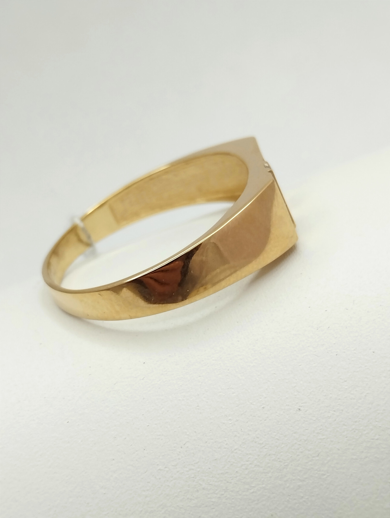 Перстень из красного золота с цирконием (33731865) 1