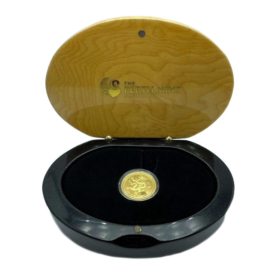 Золота монета 1/4oz Рік Дракона 25 доларів 2012 Австралія (31564128) 14