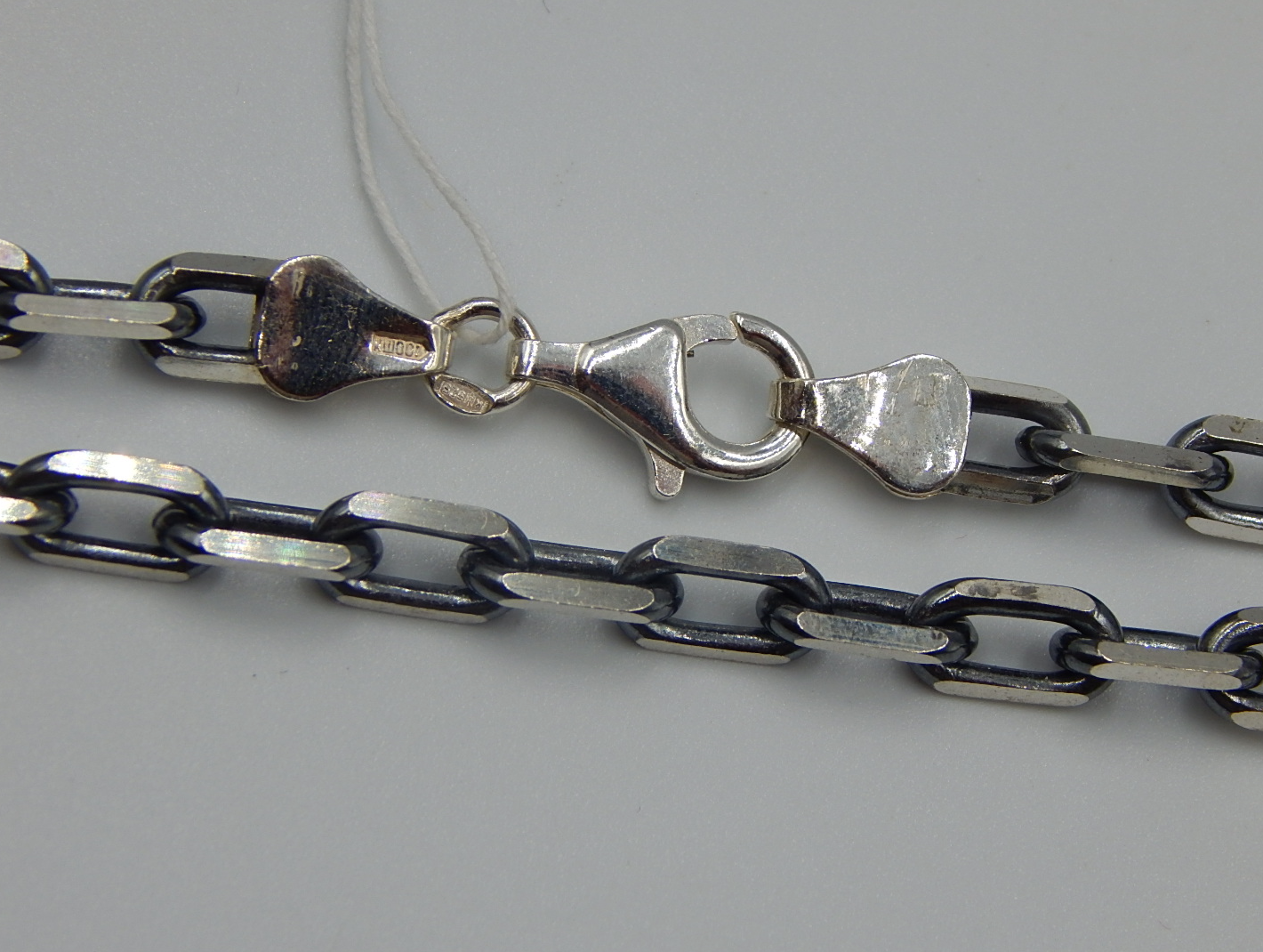 Серебряная цепь с плетением Якорное (33538107) 0