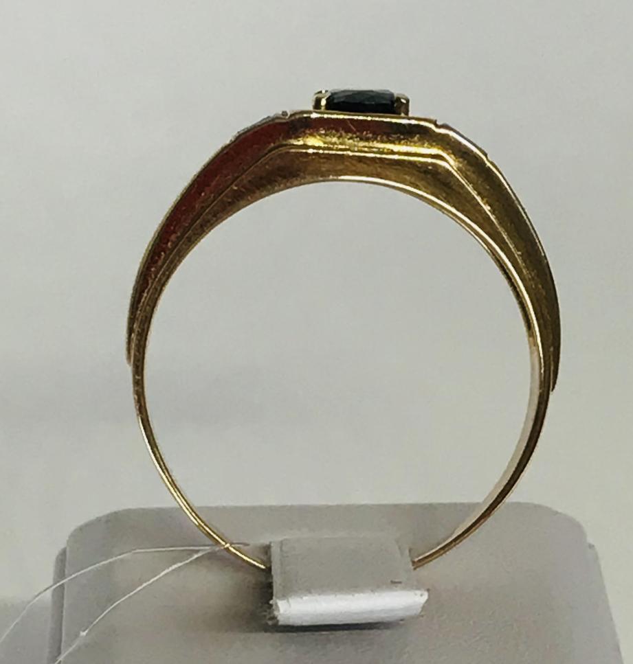 Перстень із червоного та білого золота з цирконієм (28798958) 2