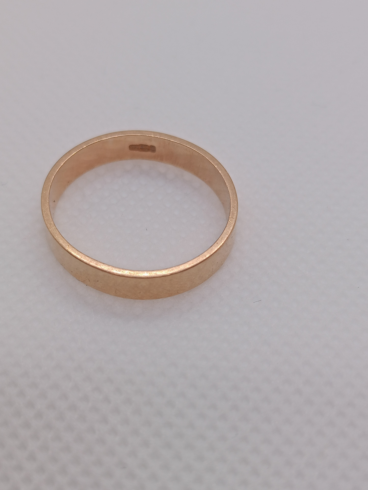 Обручальное кольцо из красного золота (33468685) 3