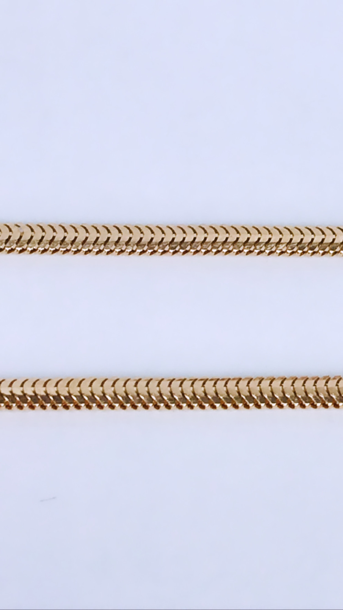 Ланцюг із червоного золота з плетінням Снейк (30572837) 1