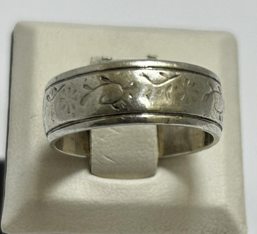 Серебряное кольцо (33687496) 0