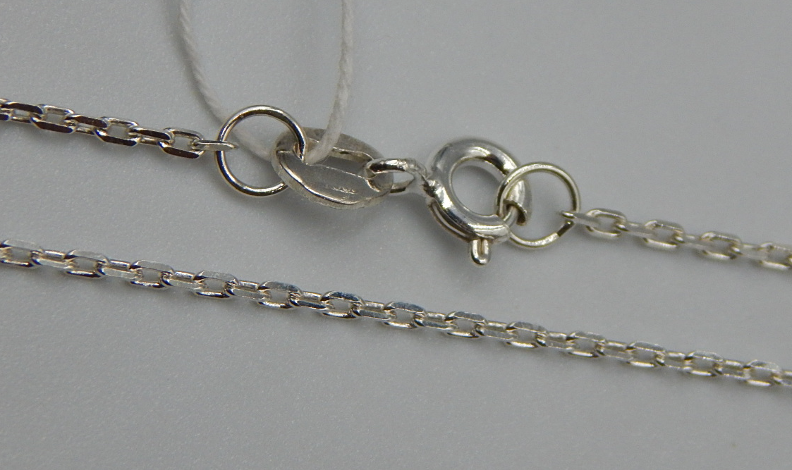 Серебряная цепь с плетением Якорное (31954761) 0