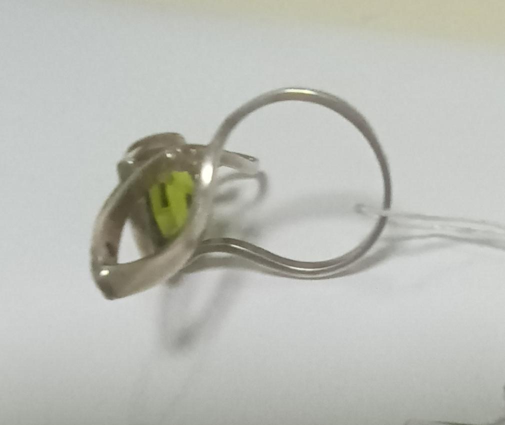 Серебряное кольцо с цирконием (30947239) 1