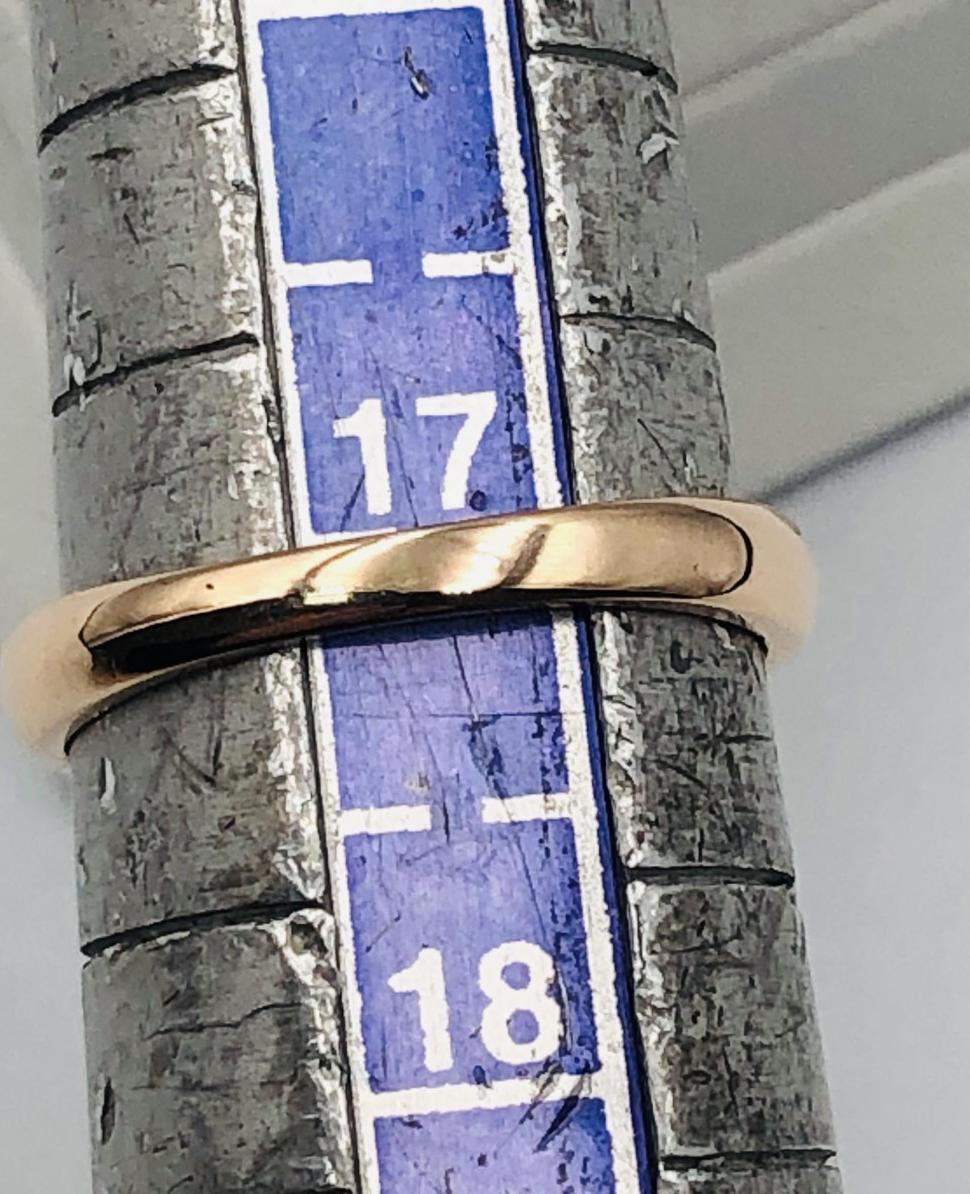 Кольцо из красного золота с топазом (33064157) 2