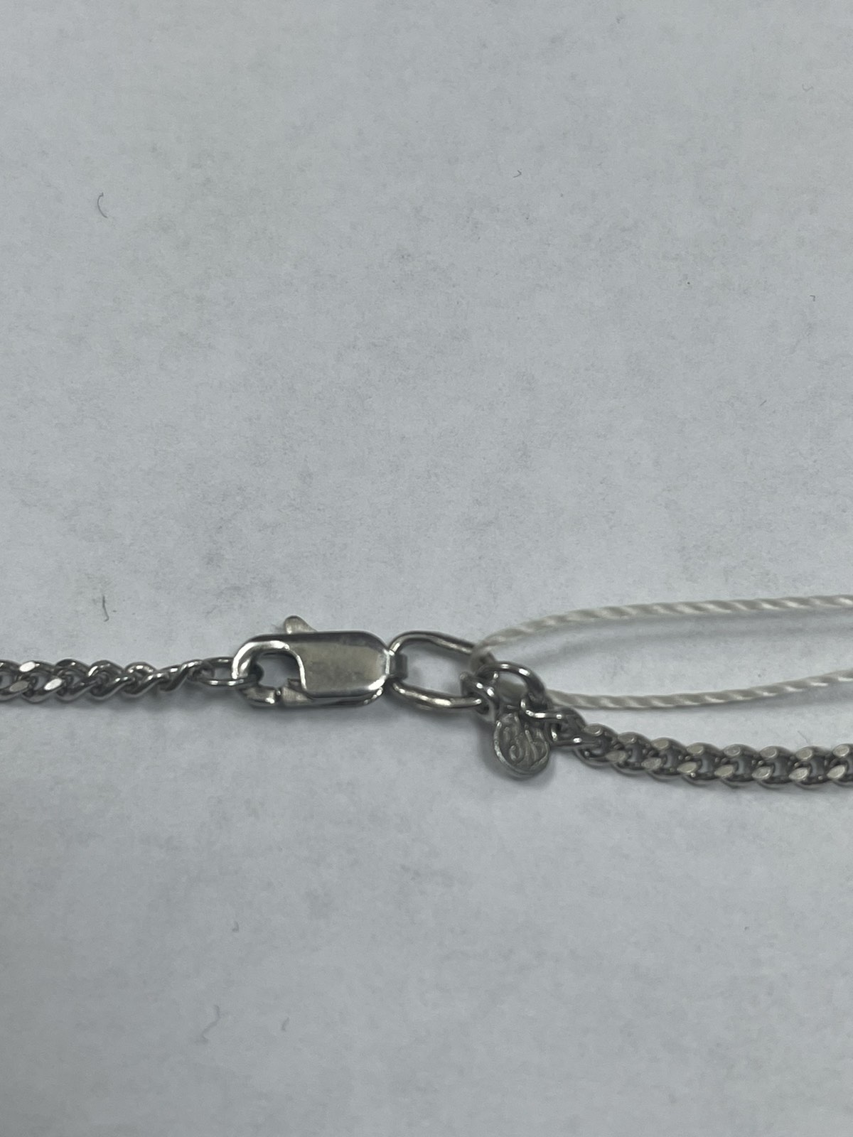 Срібний ланцюг із плетінням Панцирне (30518547) 1
