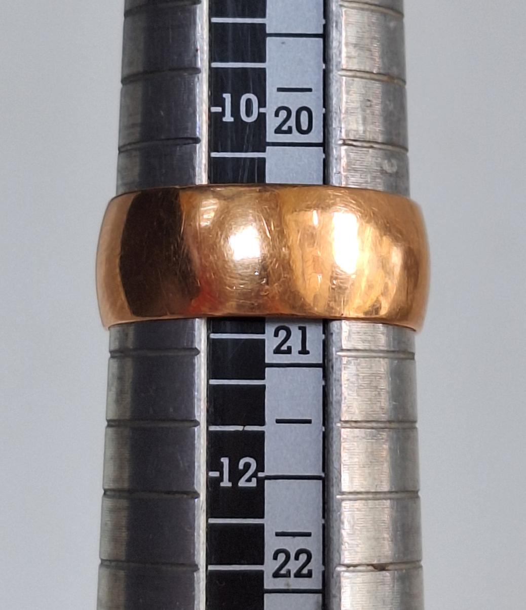 Обручальное кольцо из красного золота (33724925) 2