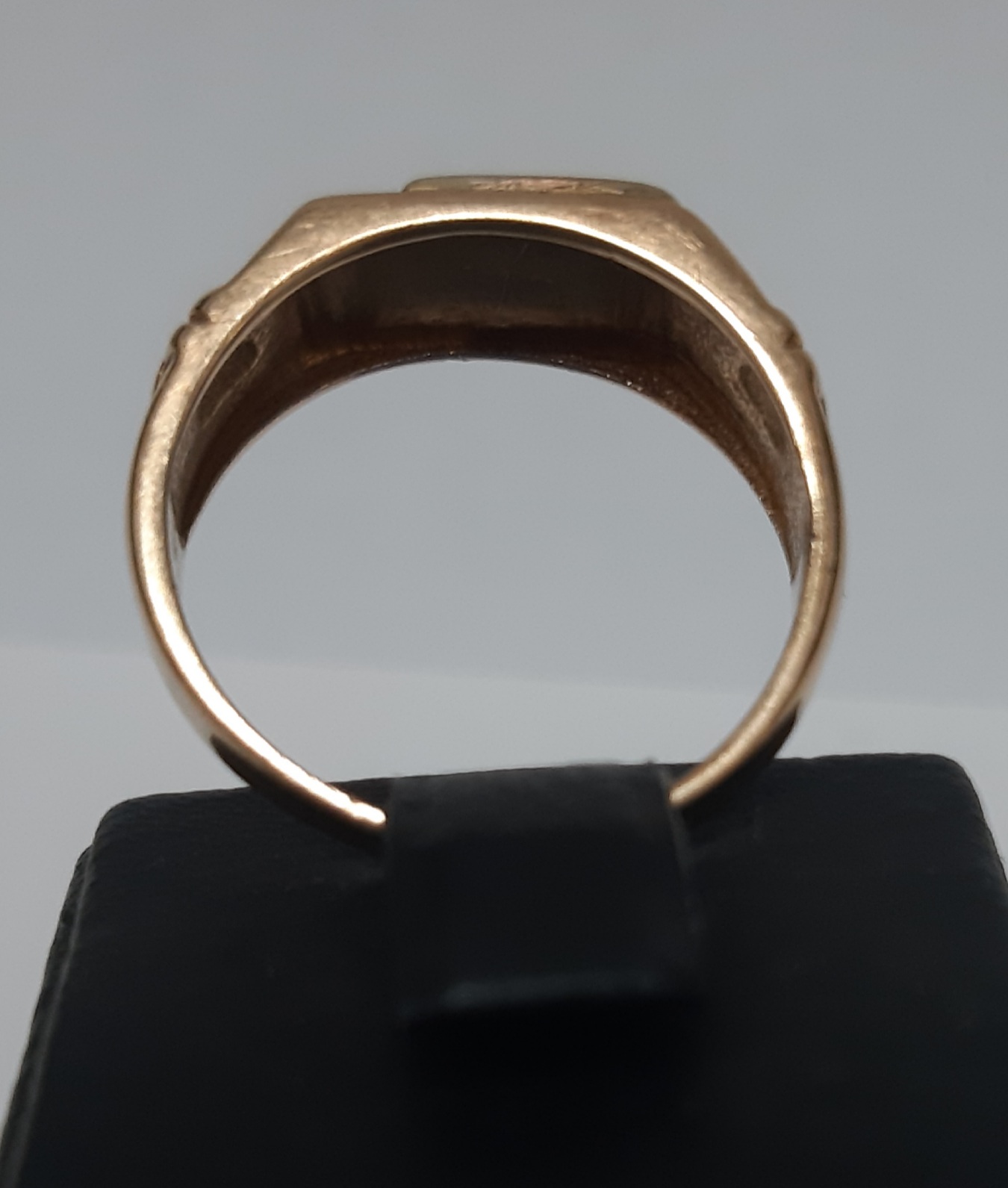 Перстень из красного и белого золота с цирконием (32321550)  3