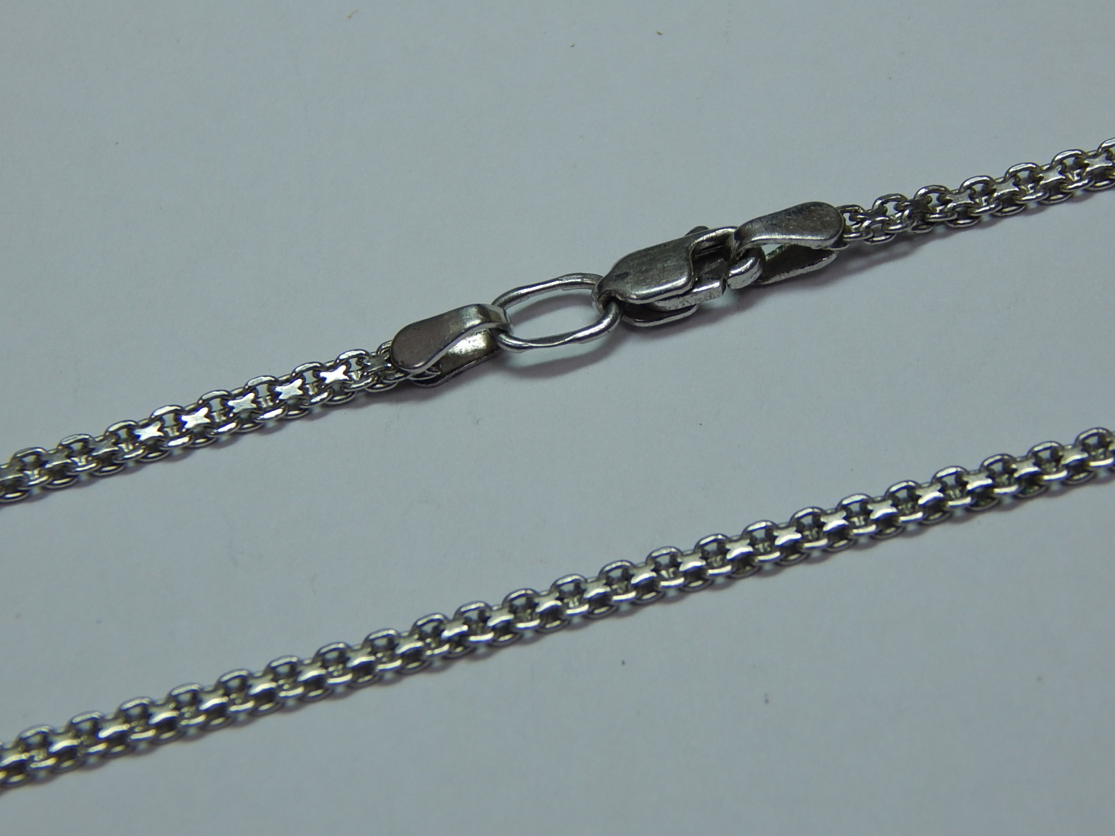 Серебряная цепь с плетением Фантазийное (30518013) 0