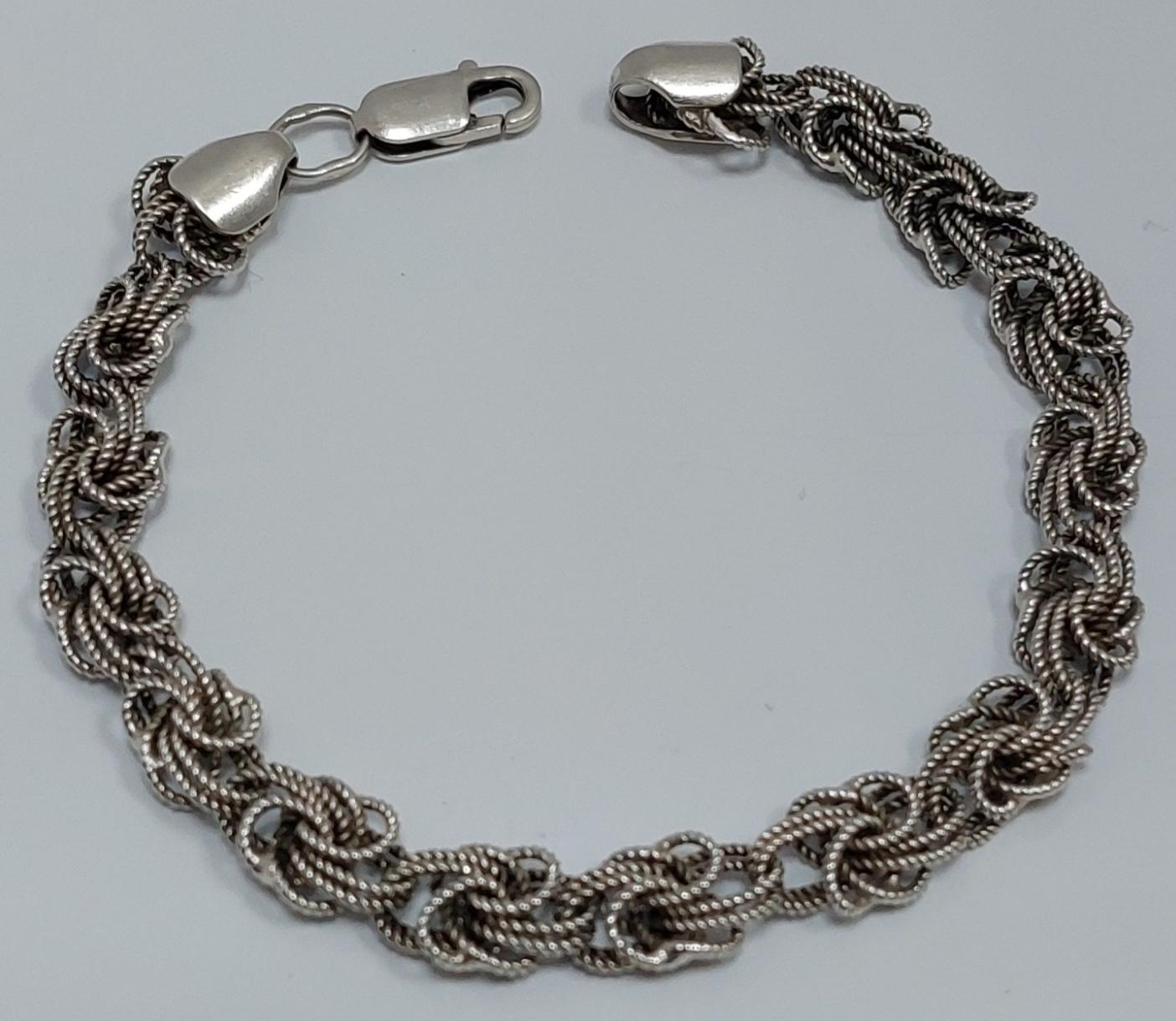 Срібний браслет (33445698) 0