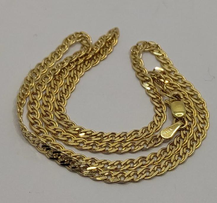 Ланцюжок з жовтого золота з плетінням Нонна (32871483) 1