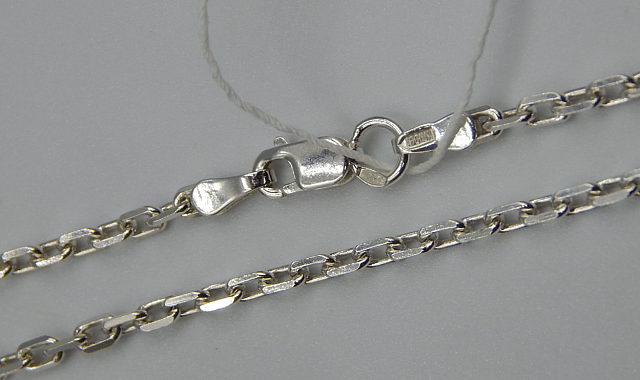 Срібний ланцюг із плетінням Якірне (32114090) 0