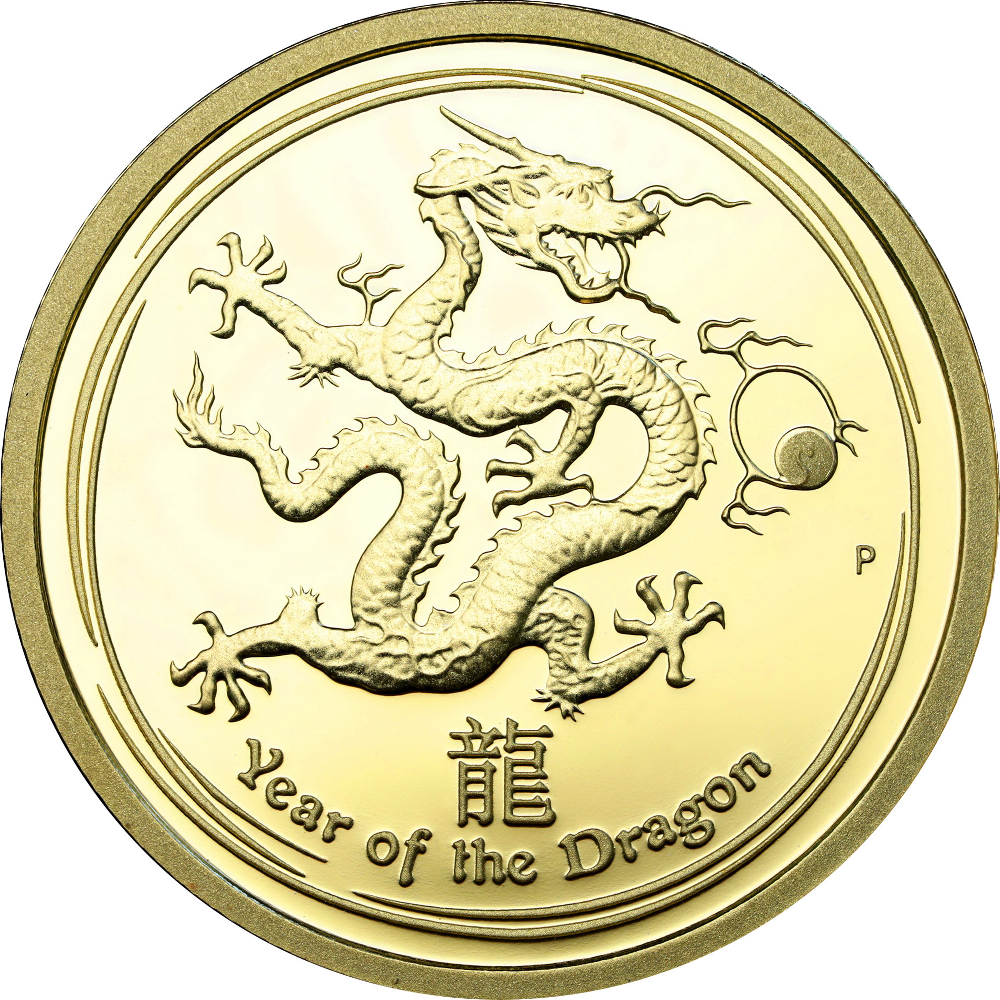 Золота монета 1/4oz Рік Дракона 25 доларів 2012 Австралія (31564128) 1