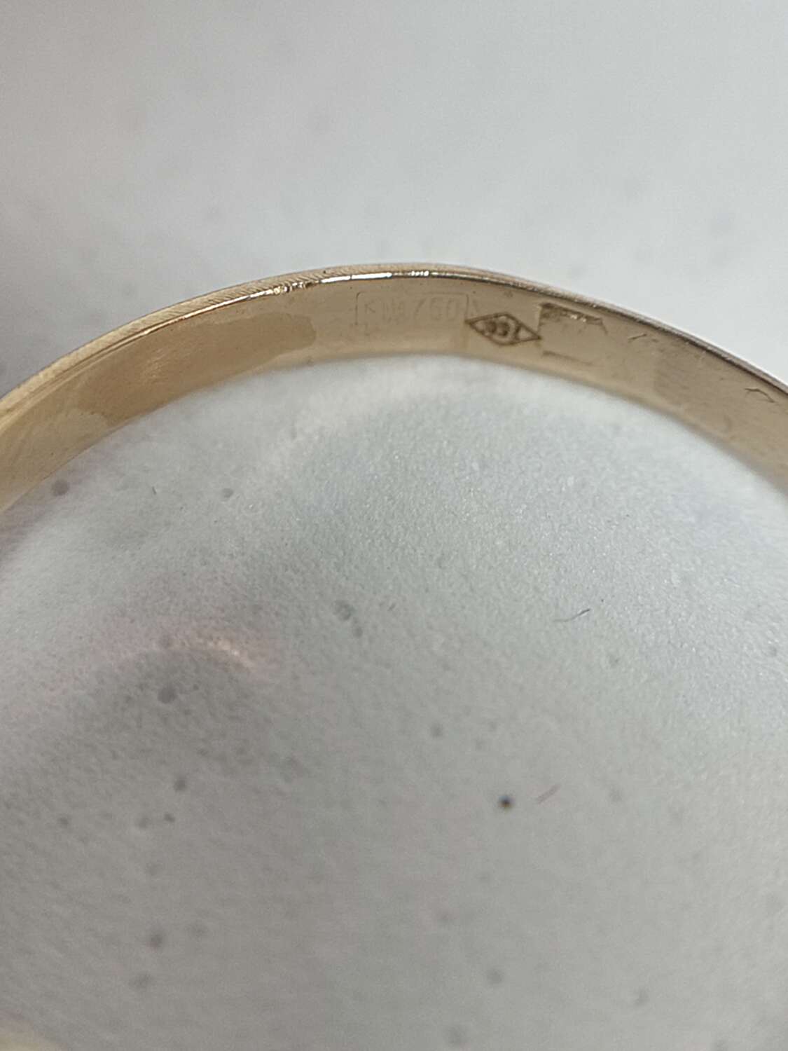 Кольцо из желтого золота с бриллиантом (-ми) (30634030) 7