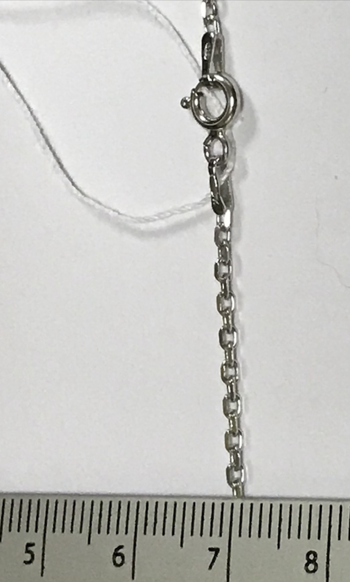 Срібний ланцюг із плетінням Якірне (29787057) 1