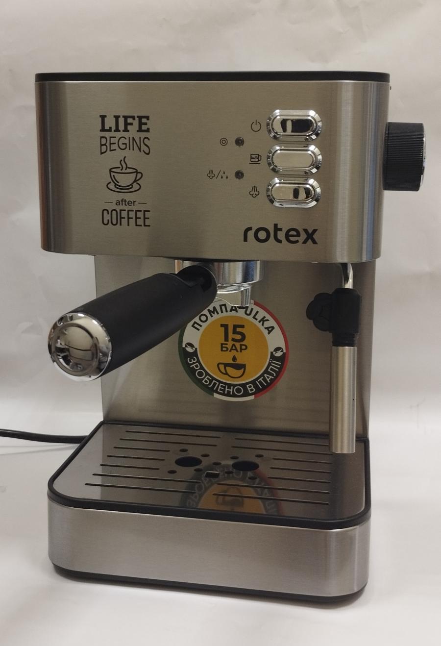 Кофеварка Rotex RCM750-S Life Espresso 0
