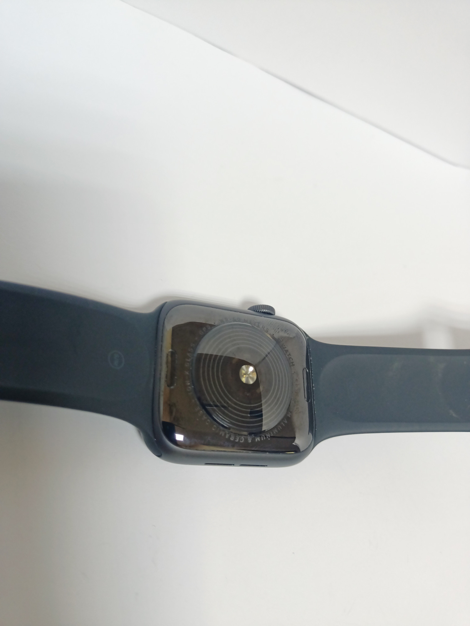 Смарт-часы Apple Watch SE GPS 44mm Midnight Aluminium Case with Midnight Sport Band - Regular (MNK03UL/A) 5