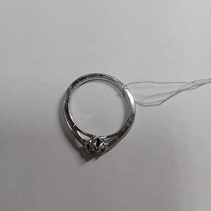 Кольцо из белого золота с бриллиантами (27417502) 5