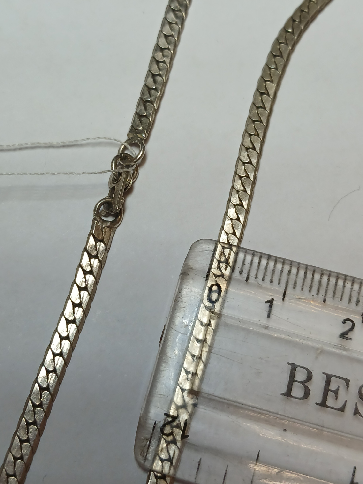 Серебряная цепь с плетением Фантазийное (33671828) 1
