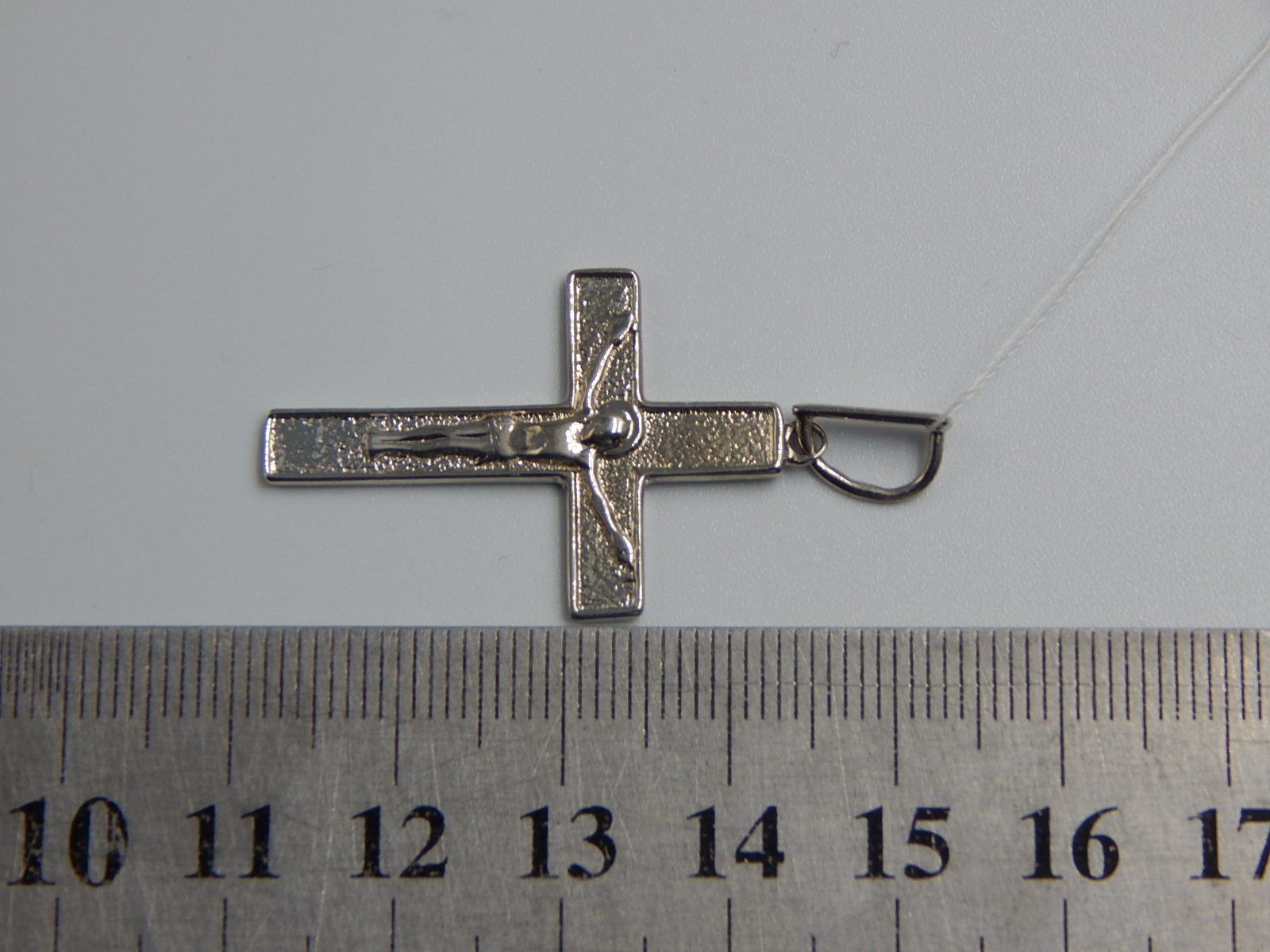 Срібний підвіс-хрест (32484699) 2