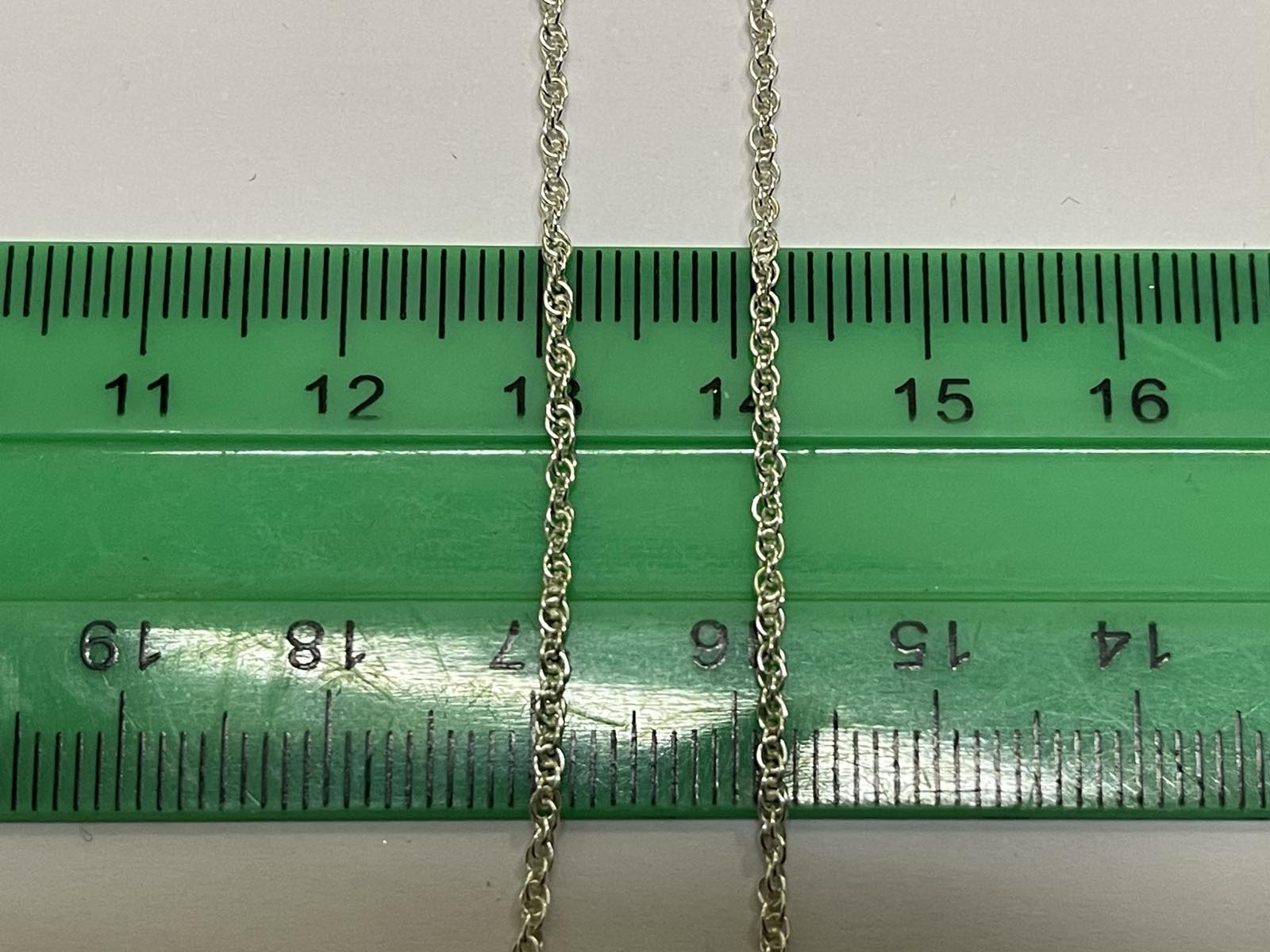 Серебряная цепь с плетением Кордовое (33344359) 2