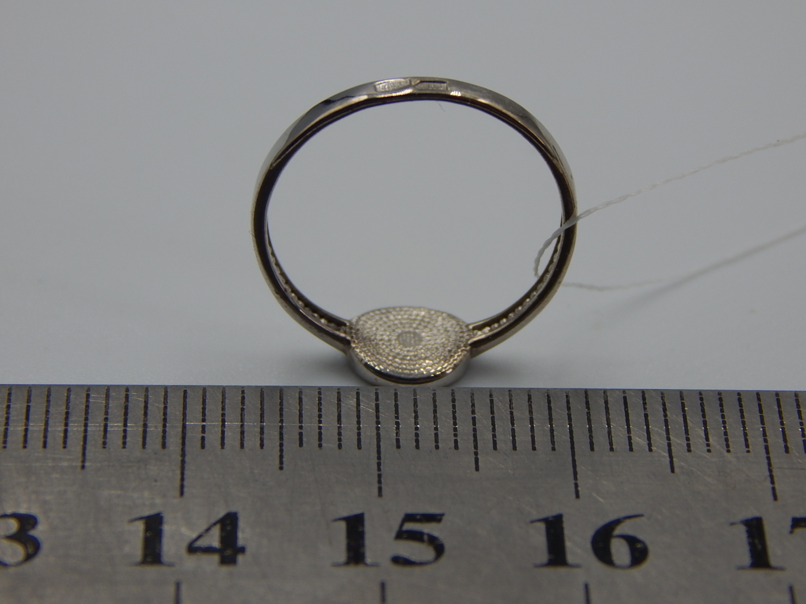 Серебряное кольцо с эмалью (32490165) 3