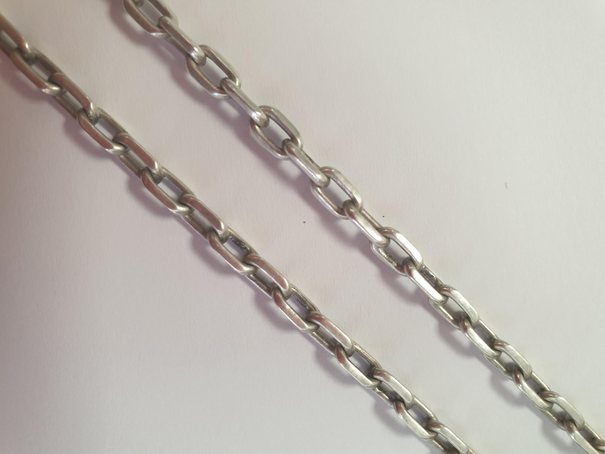 Серебряная цепь с плетением Якорное (33622671) 1