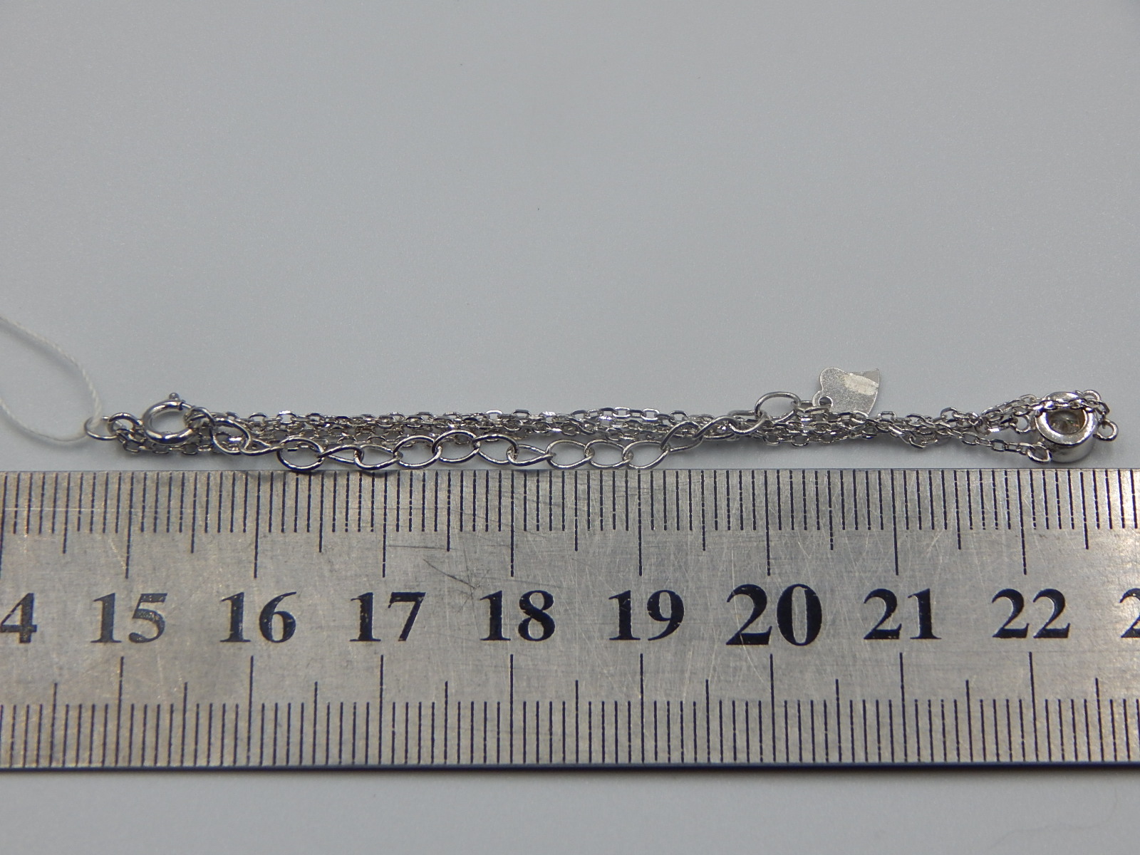 Срібний браслет із цирконієм (31310049) 2
