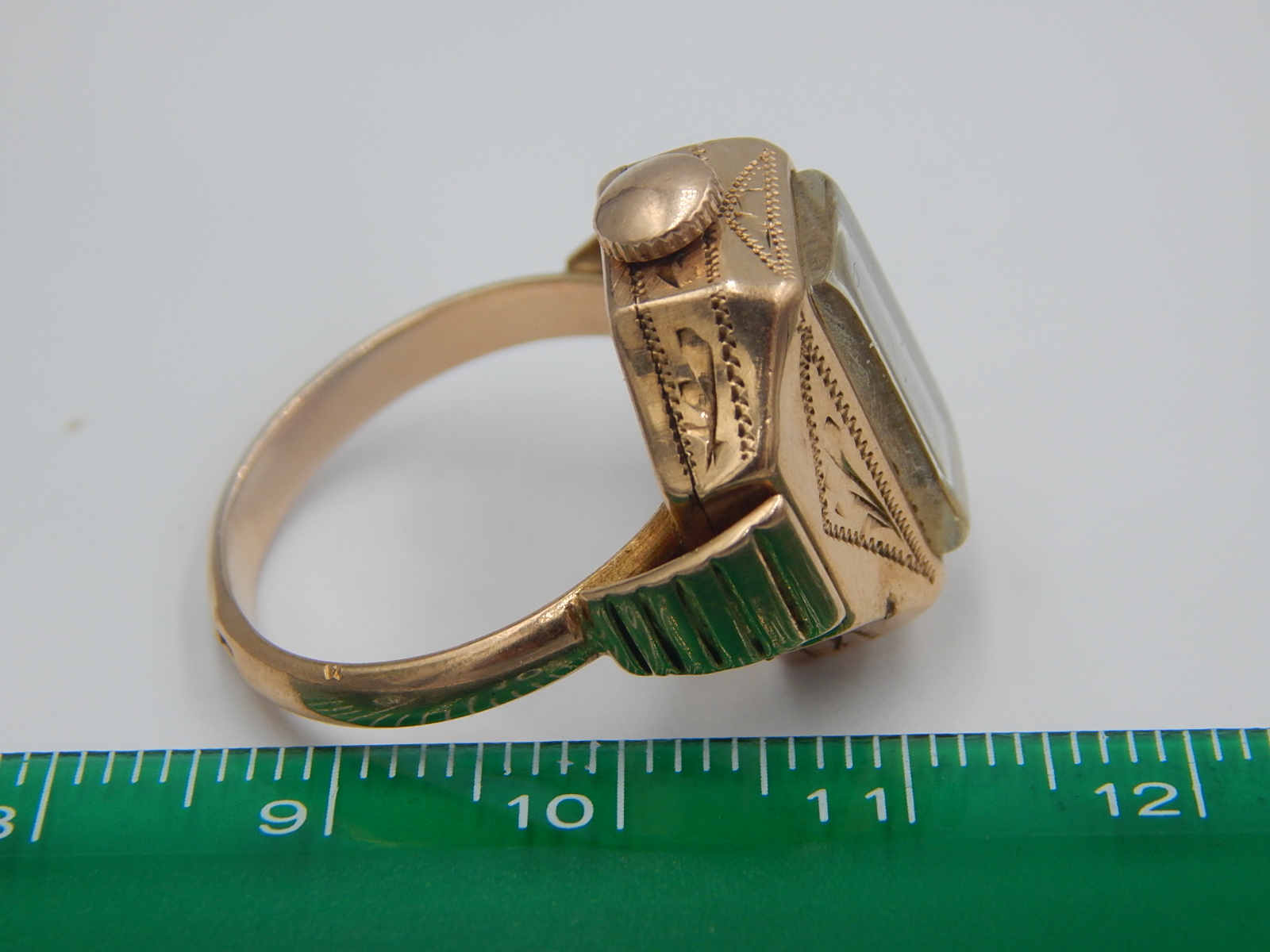 Перстень из красного золота (33678854)  16