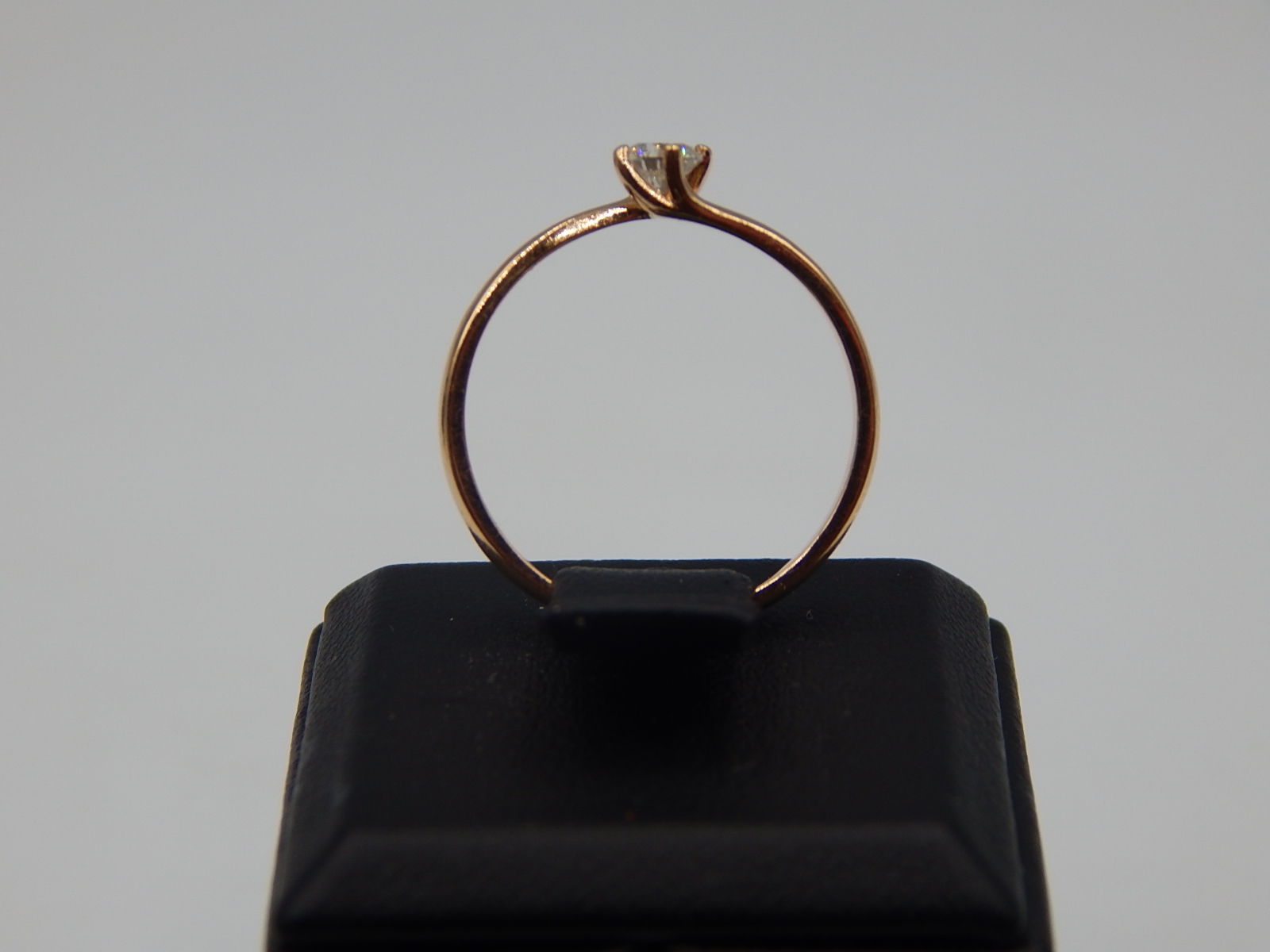 Кольцо из красного золота с бриллиантом (-ми) (31541040) 3