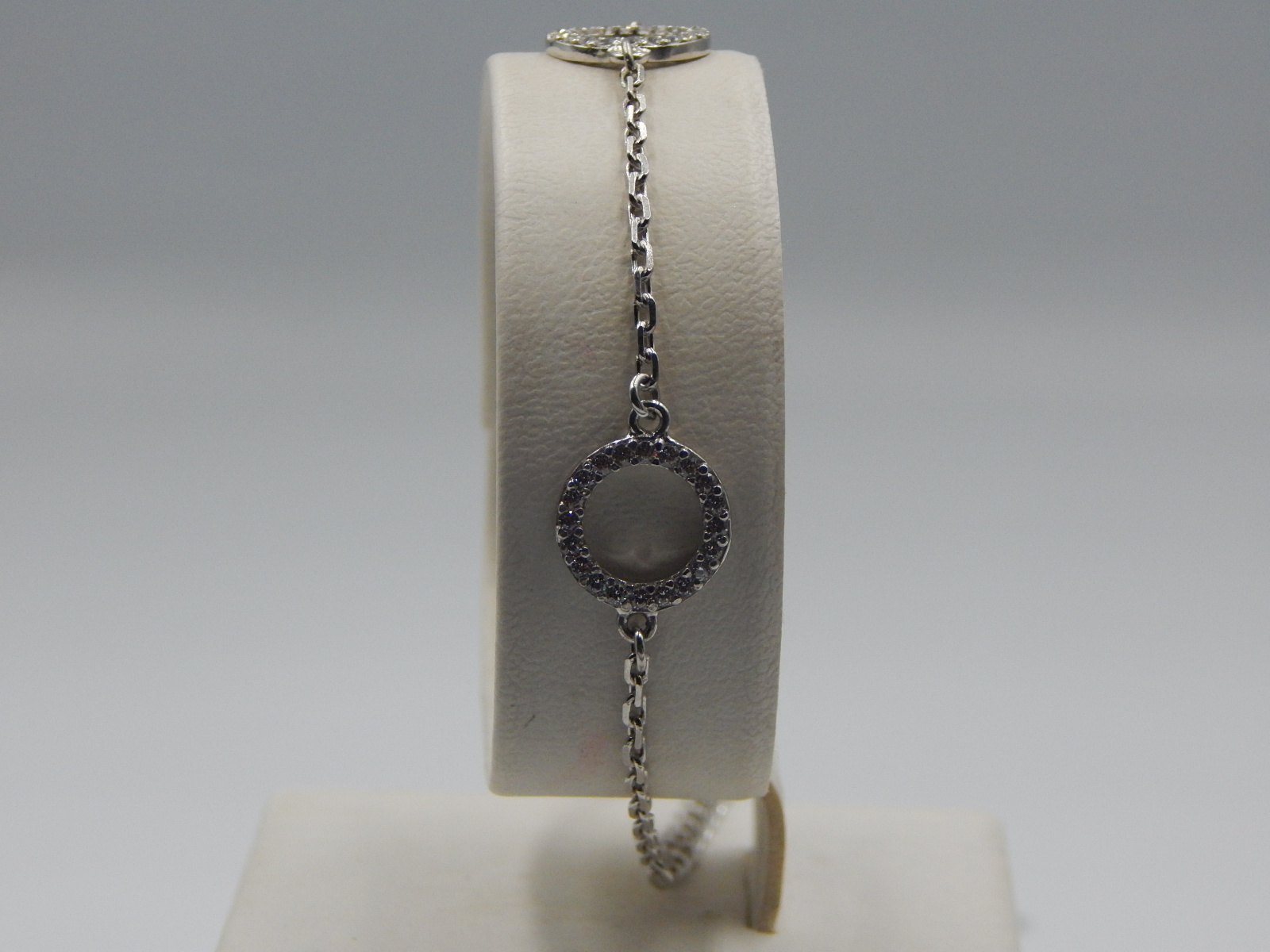 Срібний браслет із цирконієм (31954858) 1