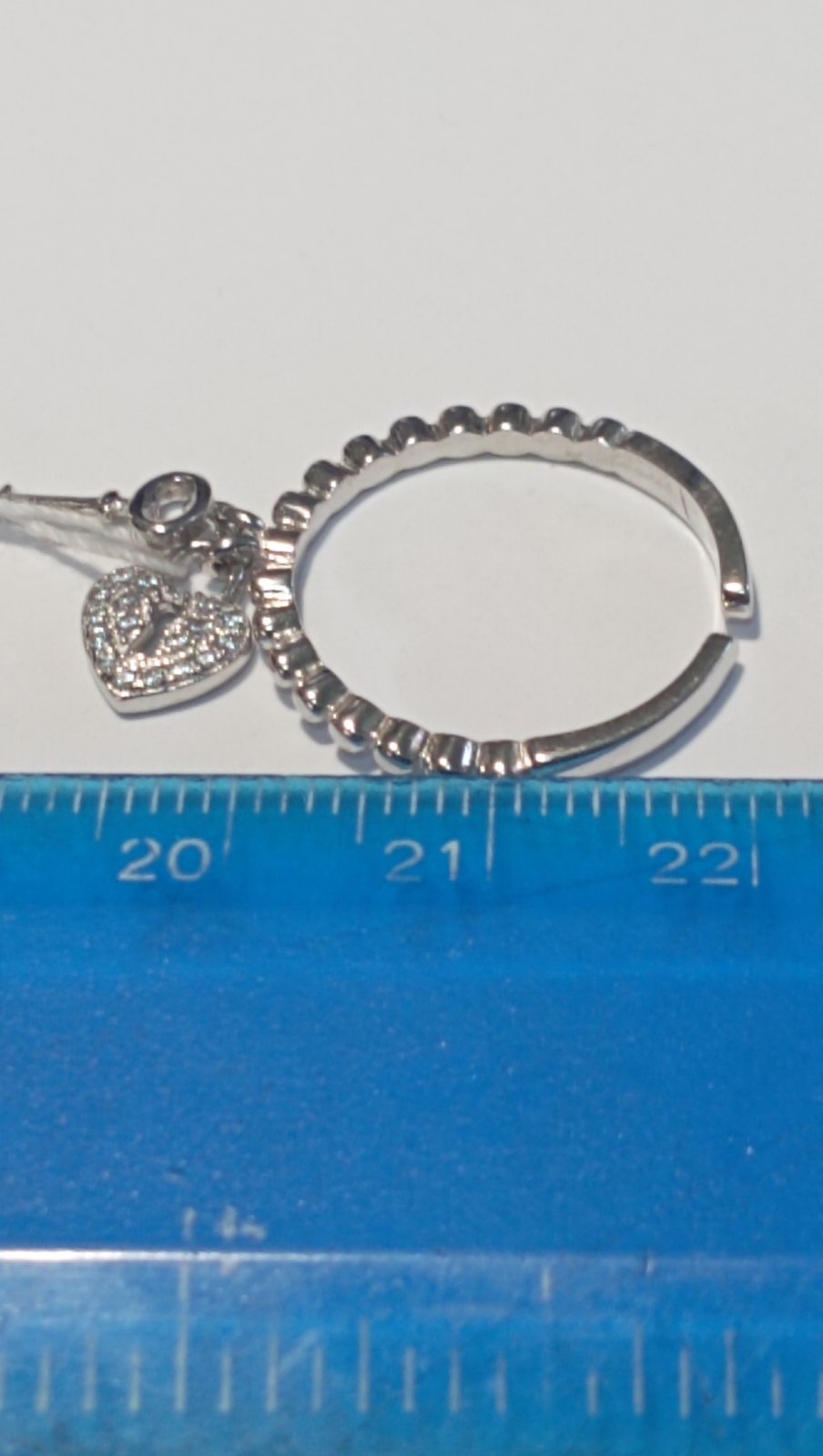 Серебряное кольцо с цирконием (33609815) 5