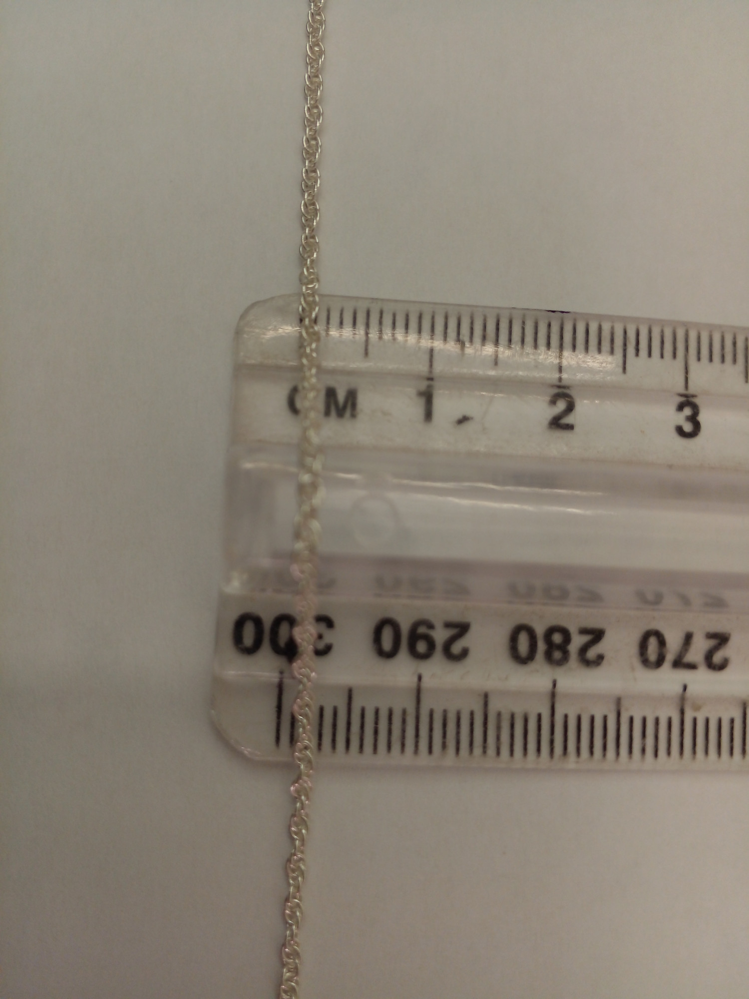 Серебряная цепь с плетением Кордовое (32171783) 1