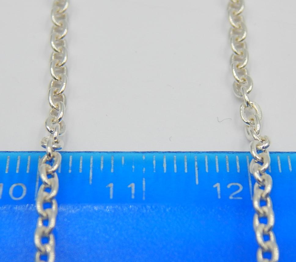 Срібний ланцюг із плетінням Якірне (33440728) 3