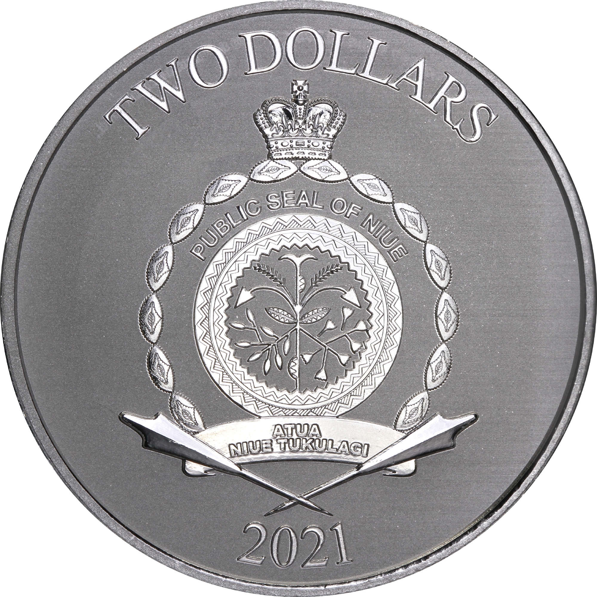 Серебряная монета 1oz Звездные Войны: Монета Галактической Империи 2 доллара 2021 Ниуэ (29128006) 1