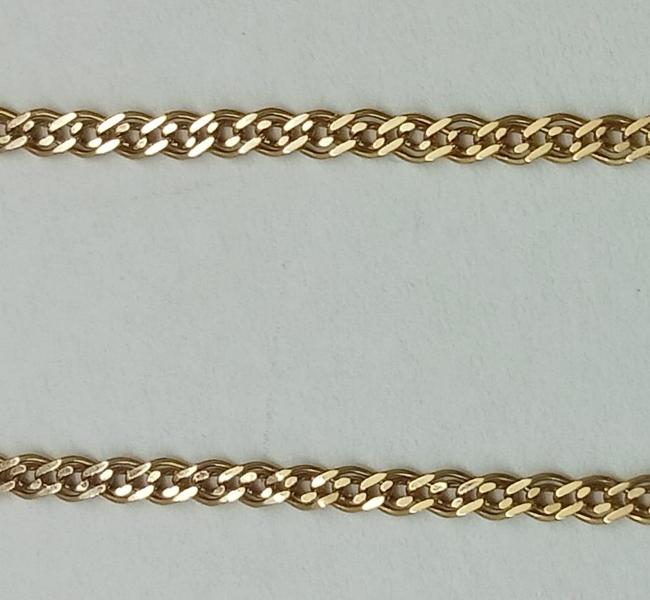 Цепь из красного золота с плетением Нонна (33061963)  1