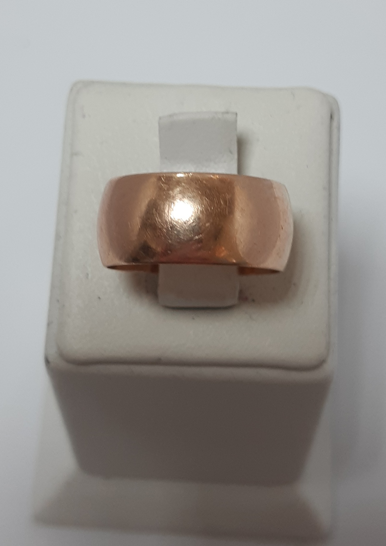 Обручальное кольцо из красного золота (33701452) 1