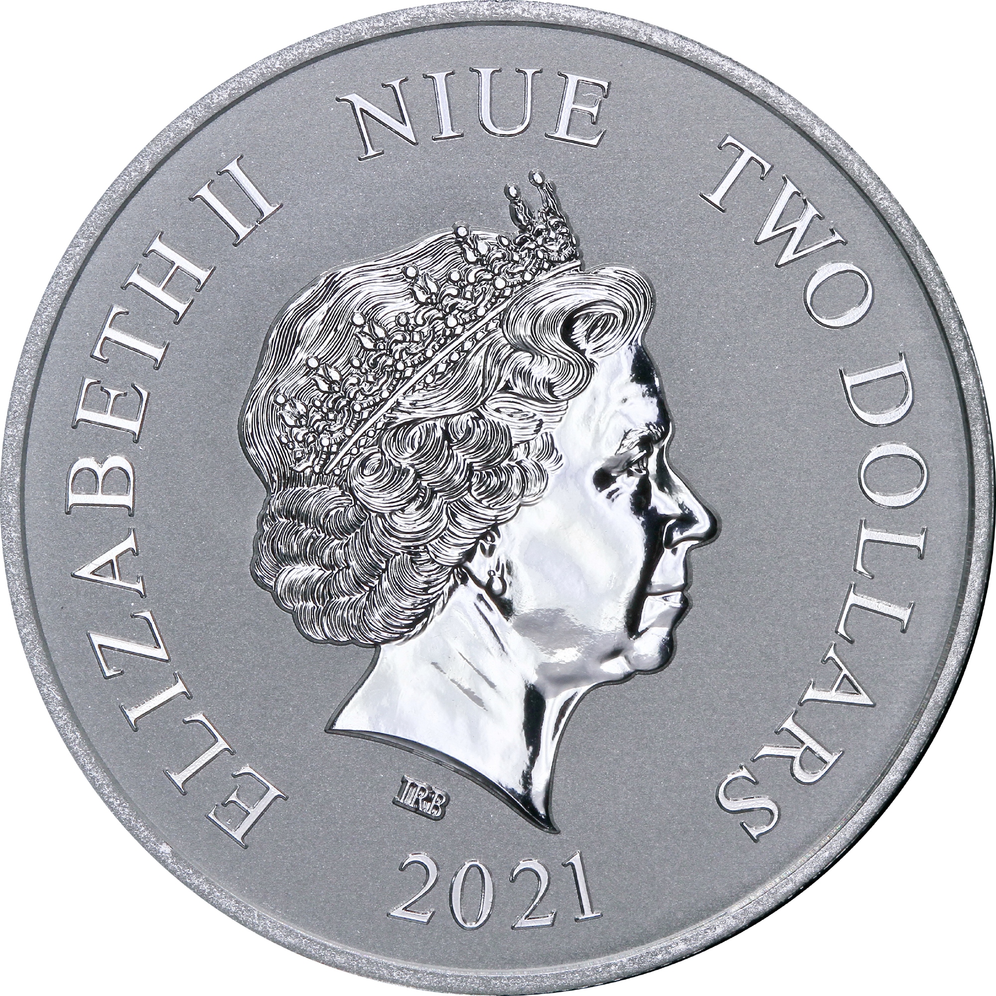 Серебряная монета 1oz Властелин Колец: Единое Кольцо 2 доллара 2021 Ниуэ (33214229) 7