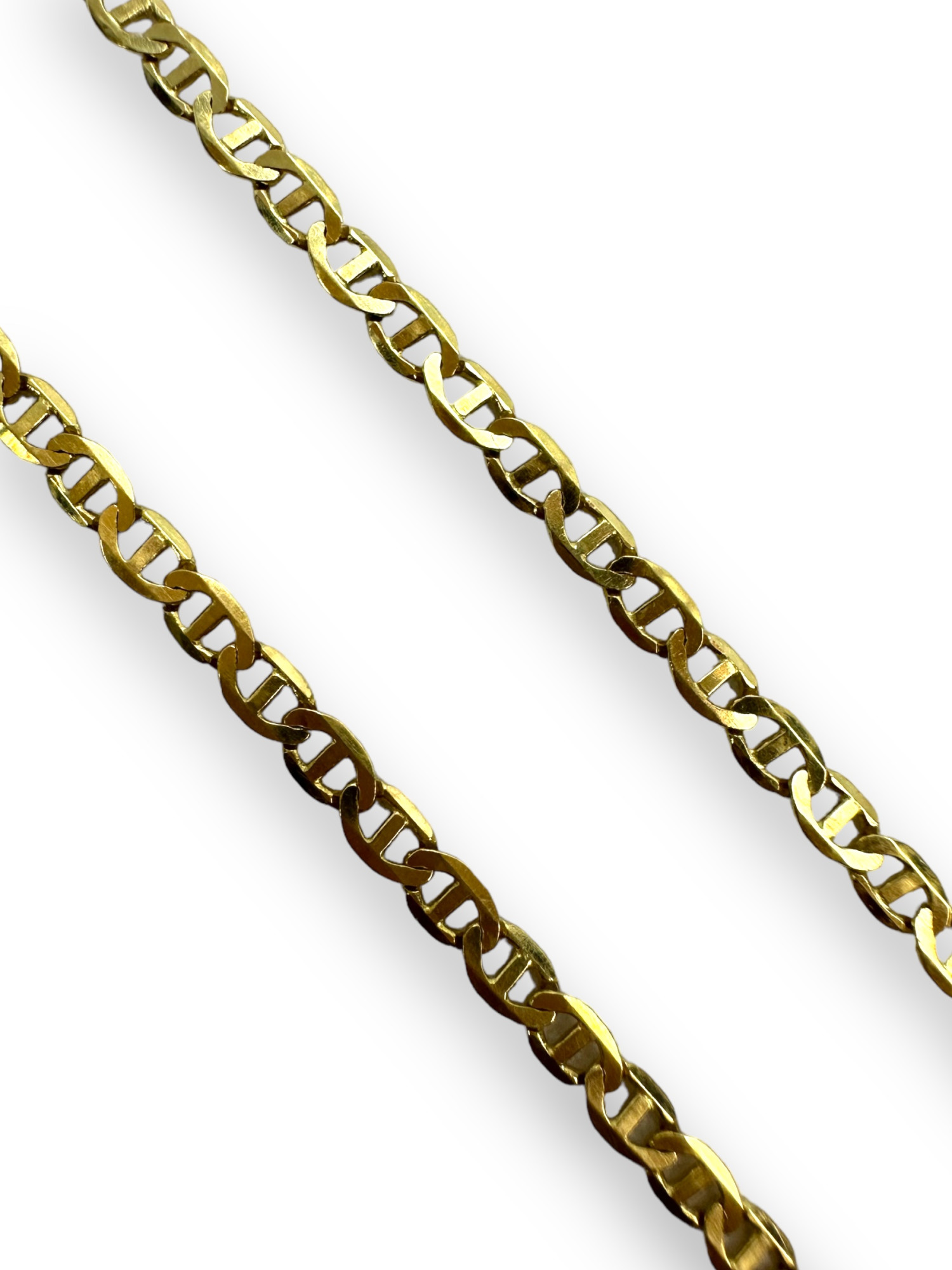 Цепь из желтого золота с плетением морское якорное (31870260) 3