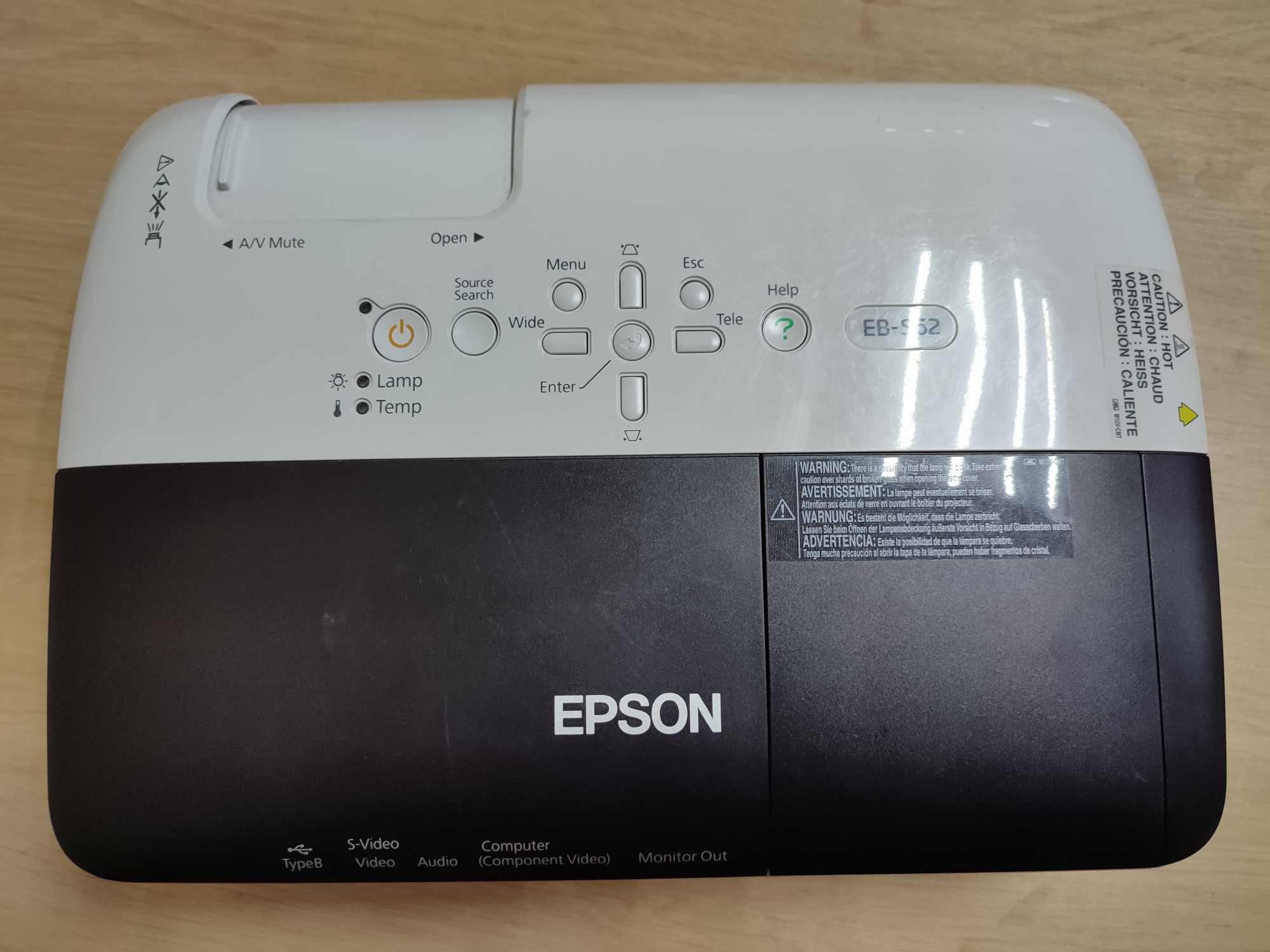 Проектор Epson PowerLite S6 H283B 6