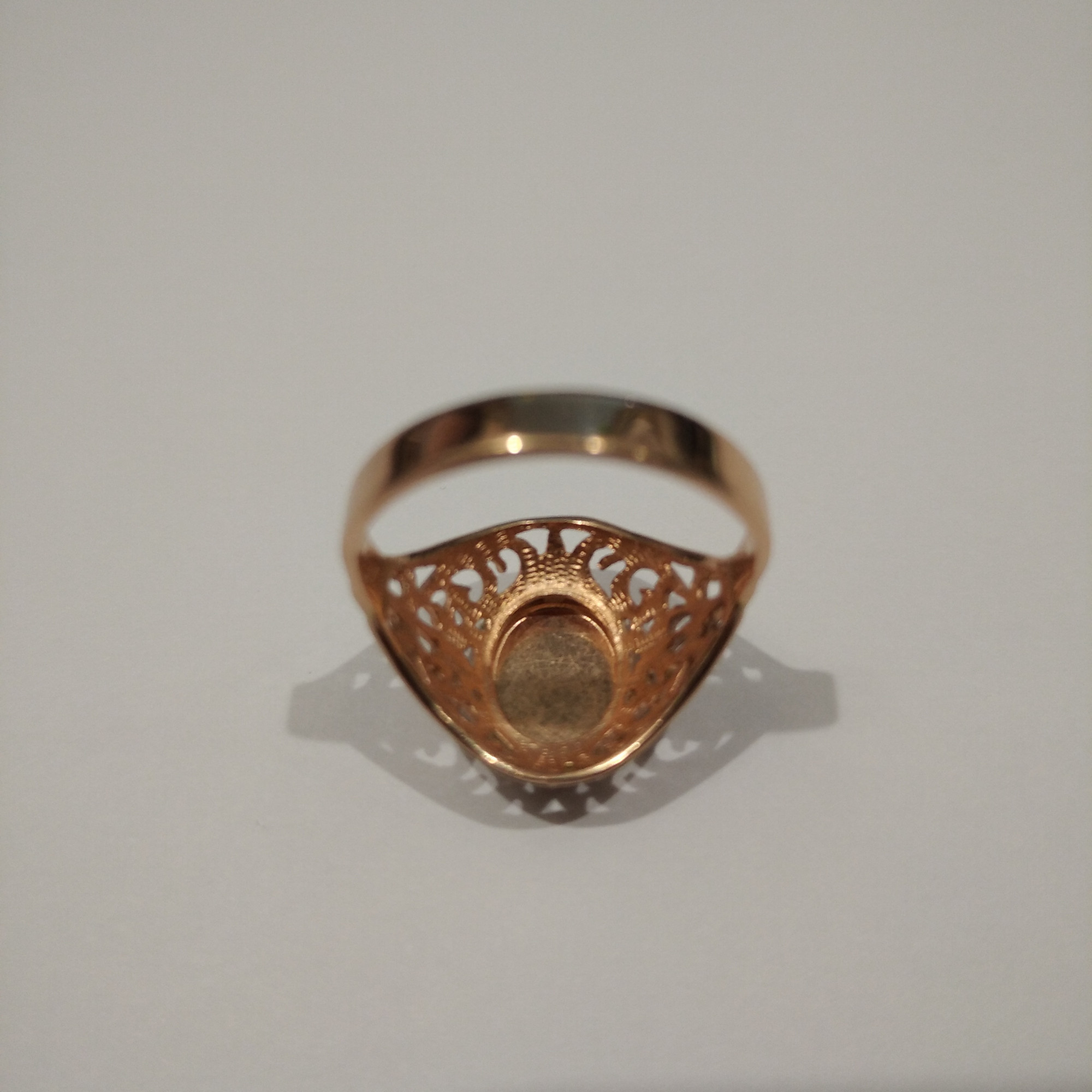 Кольцо из красного золота (32234306) 2