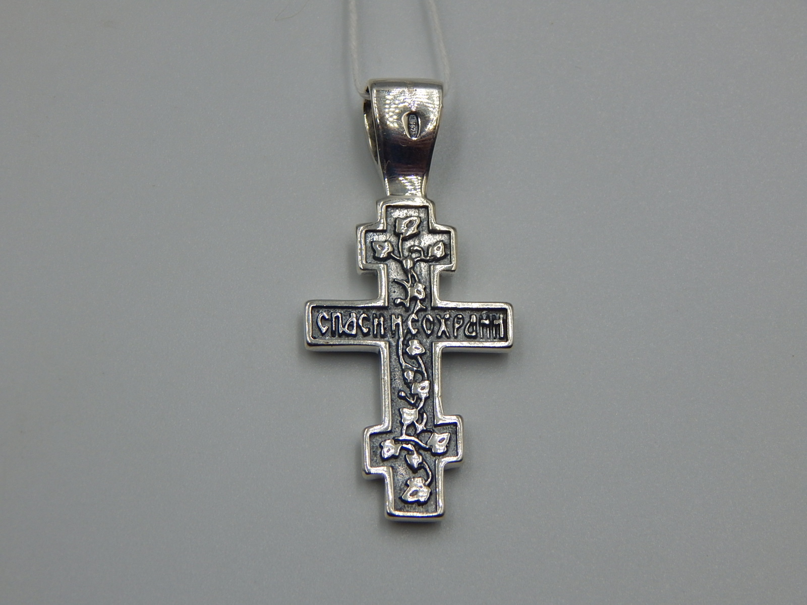 Срібний підвіс-хрест (31847025) 2