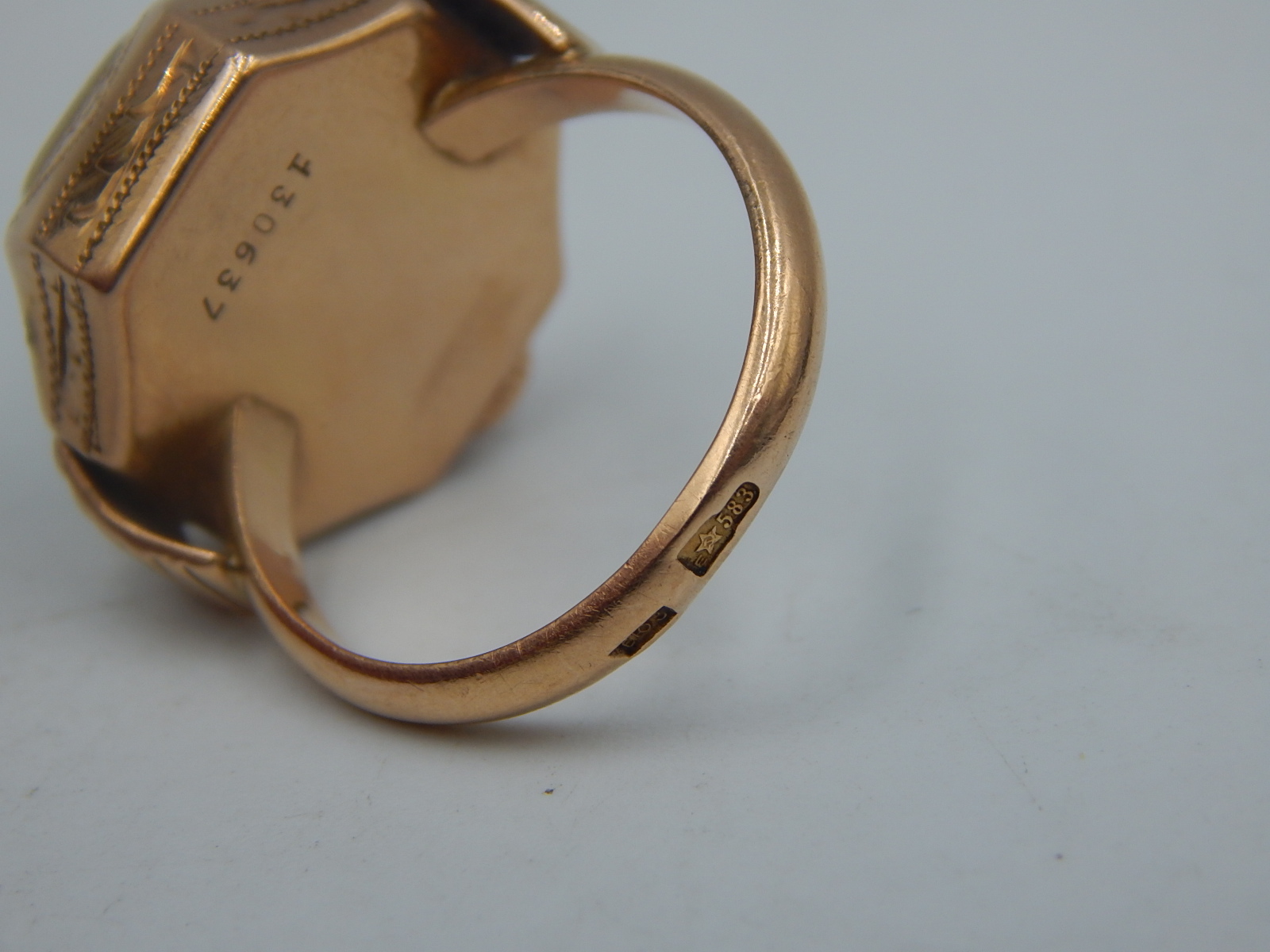 Перстень из красного золота (33678854)  15