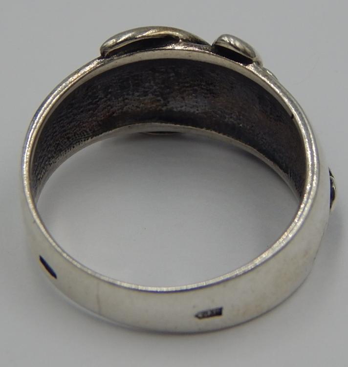 Серебряное кольцо (24046252) 5