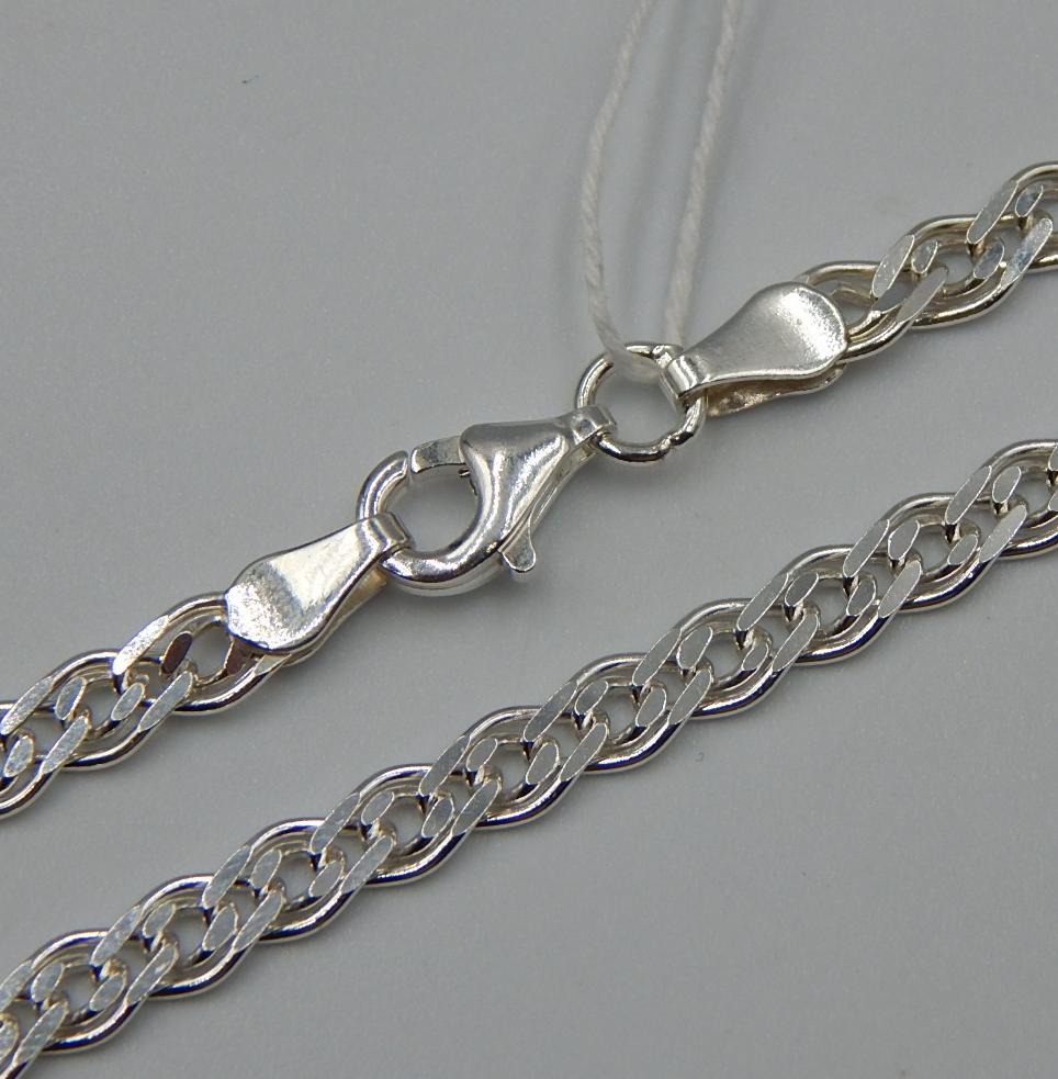Срібний ланцюг із плетінням Нонна (32277285) 0