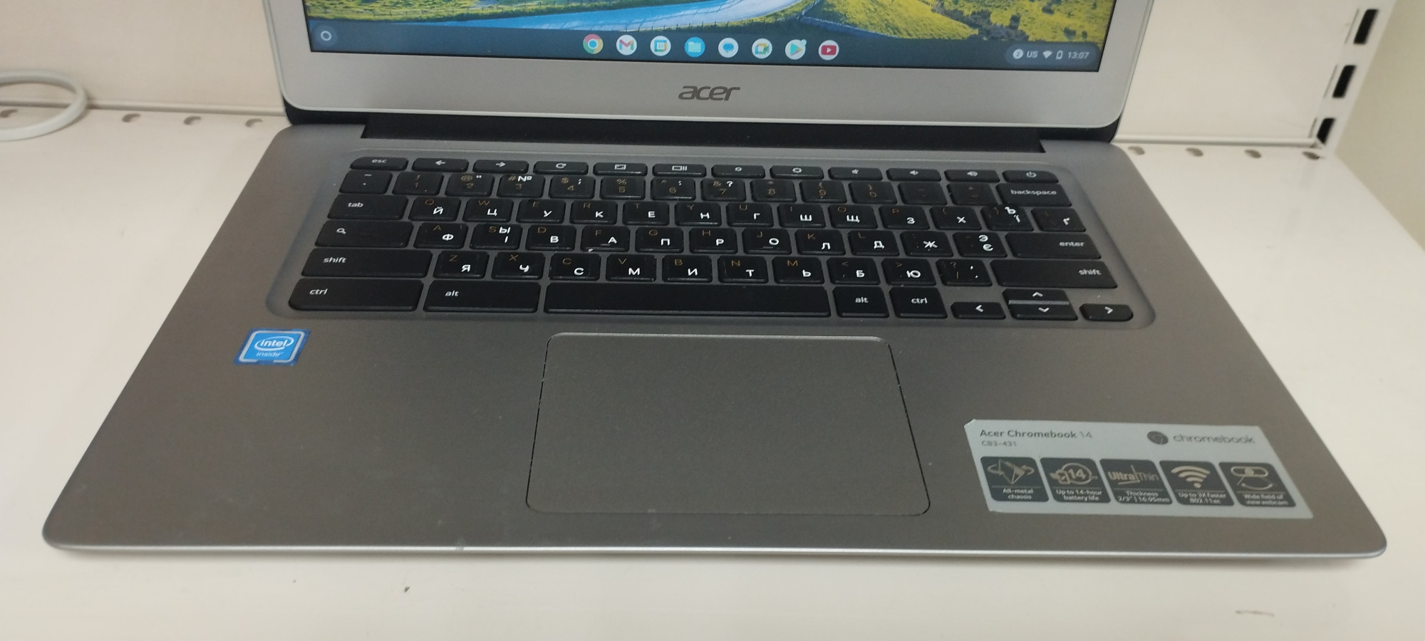Ноутбук Acer Chromebook 14 CB3-431-C99D (NX.GC2AA.016) 3