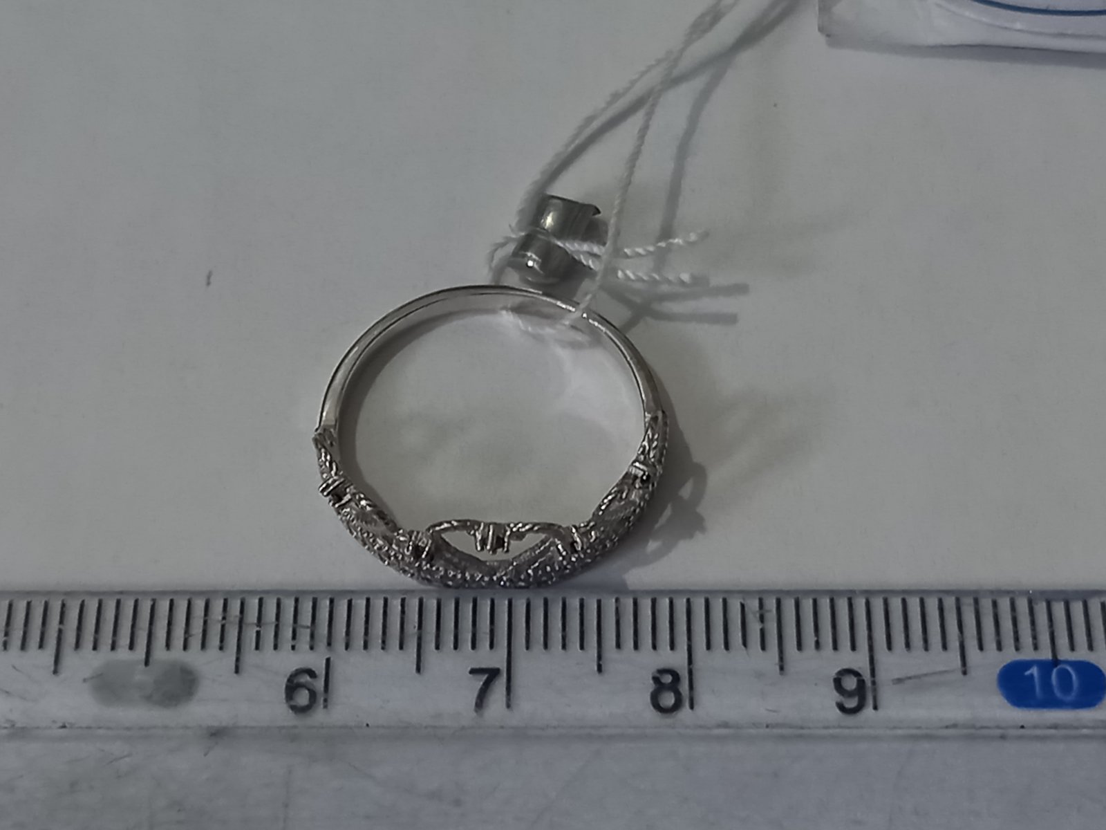 Срібна каблучка з цирконієм (31933742) 3