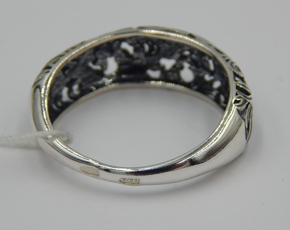 Серебряное кольцо (23912522) 5