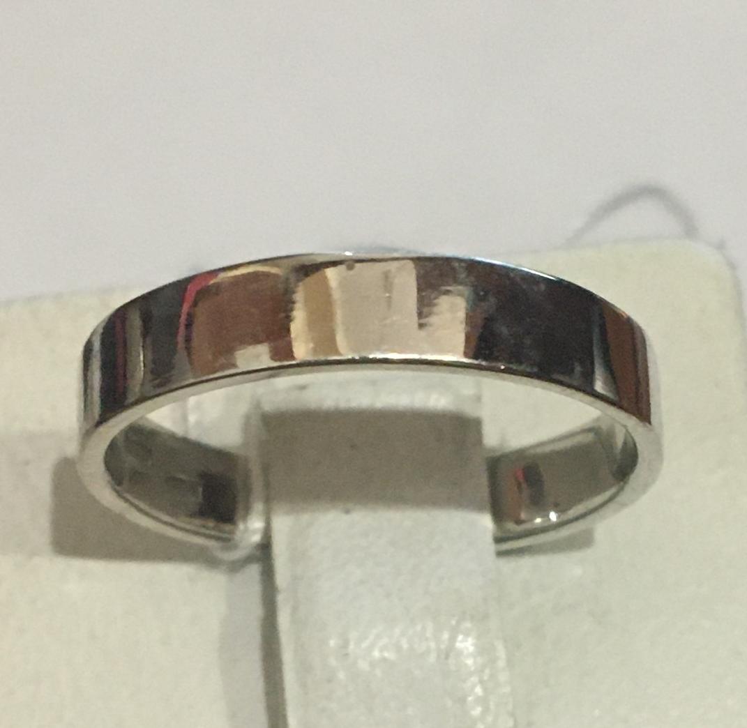 Обручальное кольцо из белого золота (15839630) 0